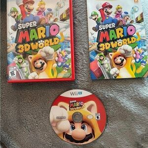 Nintendo Super Mario 3D World for Wii U - Red